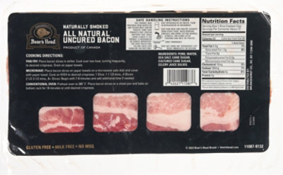 Boar's Head All Natural Uncured Smoked Bacon - 12 Oz - Image 6