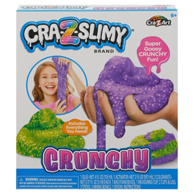 Nickelodean Cra-Z-Art Medium Crunchy Slime Kit - Each - vons