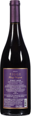 Figge Family Vineyards Pinot Noir Santa Ynez Wine - 750 Ml - Image 3