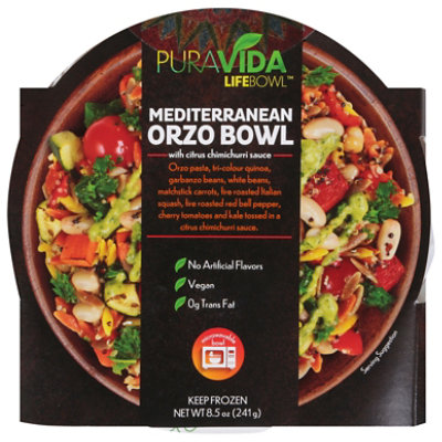 PuraVida Mediterranean Orzo Bowl - 8.5 Oz - Image 3