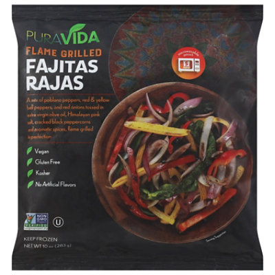 PuraVida Rajas Fajitas Flame Grill - 10 Oz