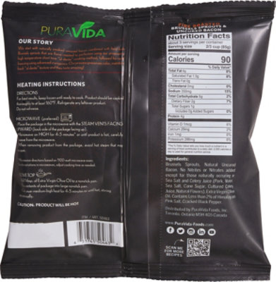 PuraVida Brussel Sprouts Bacon - 10 Oz - Image 6