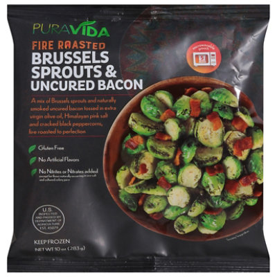 PuraVida Brussel Sprouts Bacon - 10 Oz - Image 1