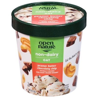 Open Nature Oat Peanut Butter Chocolate Chip Frozen Dessert - 1 Pint - Image 3