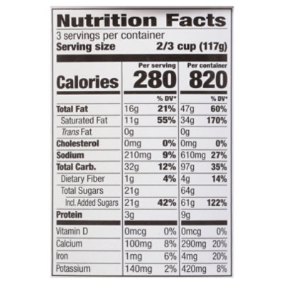 Open Nature Oat Peanut Butter Chocolate Chip Frozen Dessert - 1 Pint - Image 3