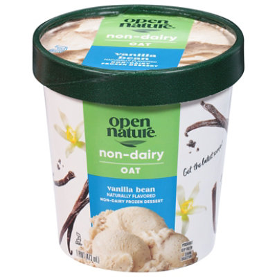 Open Nature Oat Vanilla Bean Frozen Dessert 1 Pint Safeway