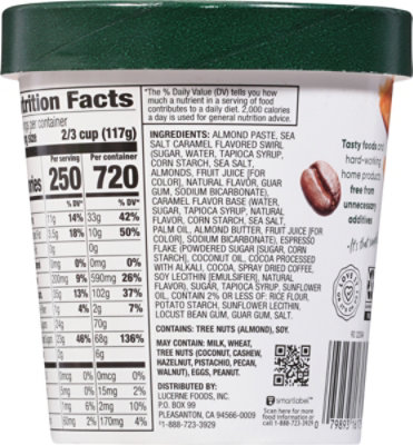 Open Nature Almond Caramel Macchiato Frozen Dessert - 1 Pint - Image 5