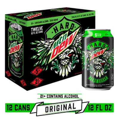 Hard Mountain Dew Original - 12-12 Fl. Oz. - Image 1