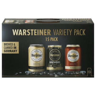 Warsteiner Variety Pack - 15-11.2 Fl. Oz. - Image 3