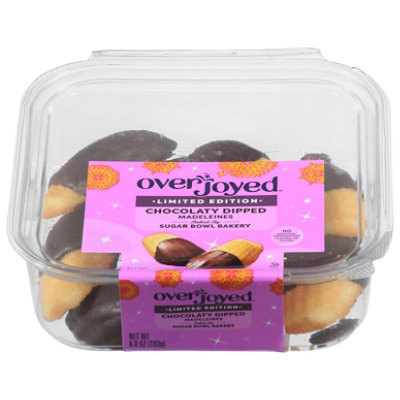 Overjoyed Chocolaty Dipped Madeleines - 6.8 Oz - Image 1