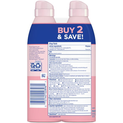 Coppertone Water Babies Sunscreen Lotion Spray SPF 50 Multipack - 2-6 Oz - Image 4
