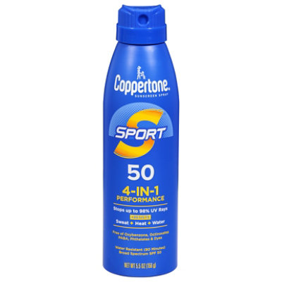 Coppertone Sports SPF 50 Complete Spray - 5.5 Oz - Image 3