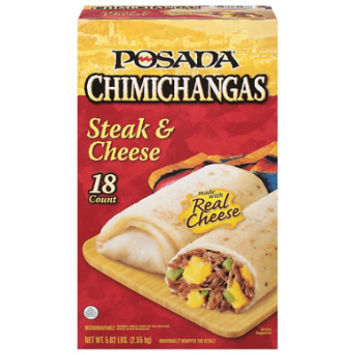 Posada Steak And Cheese Chimichanga - 18-5 Oz - Image 3