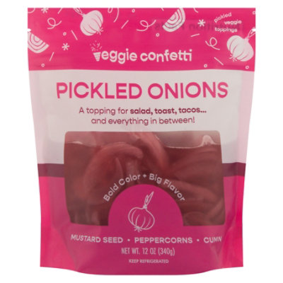 Veggie Confetti Pickled Onions - 12 Oz - Image 3