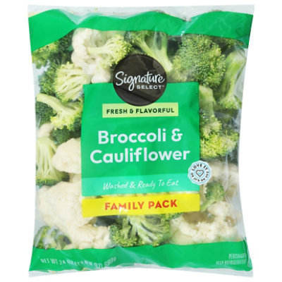 Signature Select/Farms Broccoli Cauliflower Family Pack - 24 Oz - Image 3