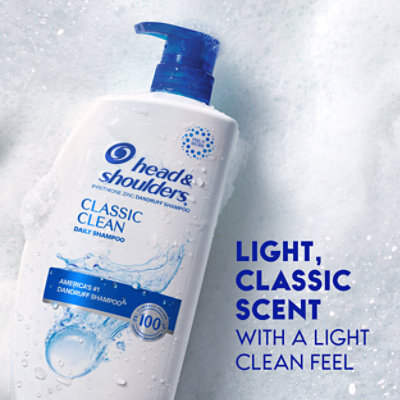 Head & Shoulders Classic Clean Shampoo - 28.2 Fl. Oz. - Image 2