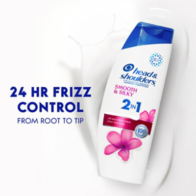 Head & Shoulders Base Sleek Straight Anti-dandruff Shampoo - 12.5 Fl. Oz. - Image 5