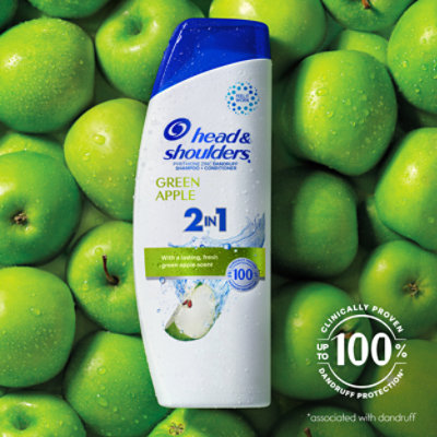 Head & Shoulders Apple Fresh Anti-dandruff Shampoo - 12.5 Fl. Oz. - Image 8