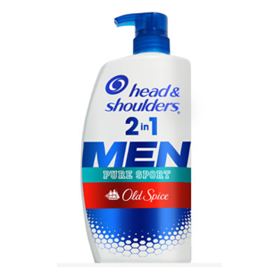 Head & Shoulders 2 in 1 Old Spice Pure Sport Shampoo Conditioner - 28.2 Fl. Oz. - Image 1