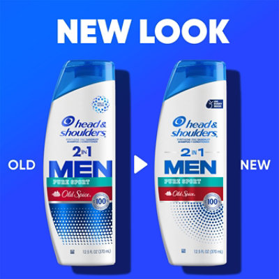 Head & Shoulders Men Anti-dandruff Shampoo With Old Spice - 12.5 Fl. Oz. - Image 2