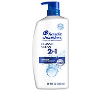 Head & Shoulders Basic Normal Anti Dandruff Shampoo - 28.2 Fl. Oz.