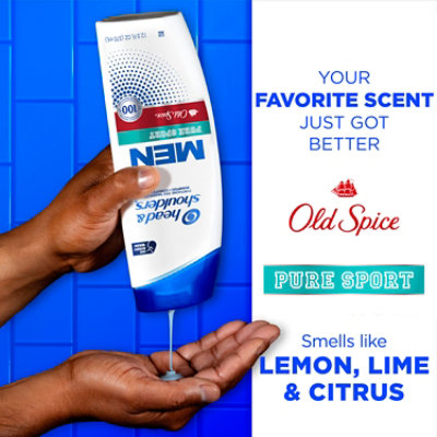 Head & Shoulders Os Pure Sport Shampoo - 12.5 Fl. Oz. - Image 4
