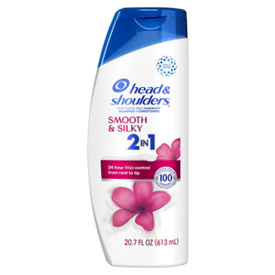 Head & Shoulders Sleek Straight Anti Dandruff Shampoo - 20.7 Fl. Oz. - Image 2