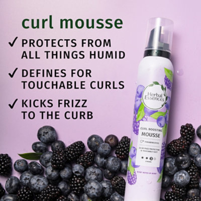 Herbal Essences Curl Boosting Mousse - 6.8 Oz - Image 2