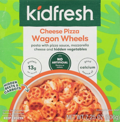 Kidfresh Cheese Pizza Wagon Wheels - 7.25 Oz - Image 1