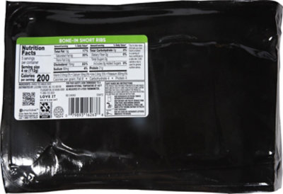 Open Nature Bone In Beef Short Ribs - 20 Oz - Image 5