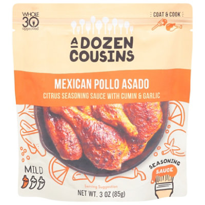 A Dozen Cousins Pollo Asada Seasoning Sauce - 3 Oz - Image 3