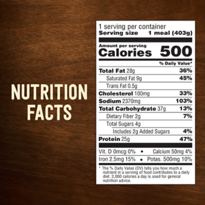 Marie Callender's Duos Meatloaf & Country Fried Chicken Frozen Meal - 14.2 Oz - Image 4