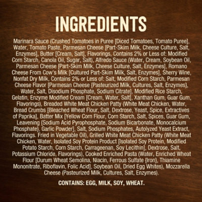 Marie Callender's Duos Chicken Alfredo & Chicken Parmigiana Frozen Meal - 14.5 Oz - Image 5