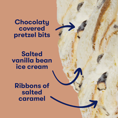 Tillamook Salty Caramel Pretzel Ice Cream - 48 Oz - Image 2