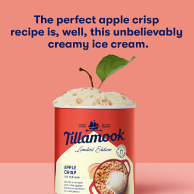 Tillamook Apple Crisp Ice Cream - 48 Oz - Image 4