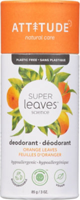 Attitude Super Leaves Orange Deodorant Stick - 3 Oz - Image 2