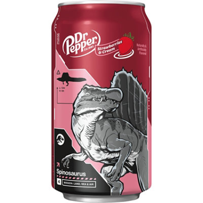 Dr Pepper Strawberries And Cream Soda In Can - 12-12 Fl. Oz. - Image 3