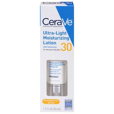 Cerave Ultra Light Moisturizing Lotion - 1.7 Fl. Oz. - Image 1