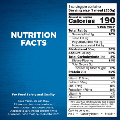 Healthy Choice Zero Low Carb Beef And Broccoli Bowl Frozen Meal - 9 Oz - Image 4