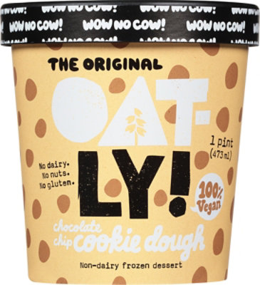 Oatly Chocolate Chip Cookie Dough Ice Cream - 16 Oz - Image 1