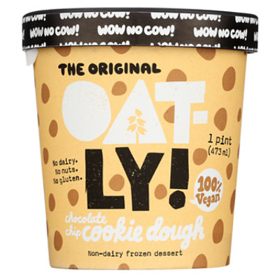 Oatly Chocolate Chip Cookie Dough Ice Cream - 16 Oz - Image 1