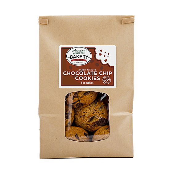 Haggen Chocolate Chip Cookies - 18 Count