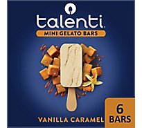 Talenti Ice Cream Vanilla Caramel Gelato Mini Bar 6 Count - 11.1 Fl. Oz.