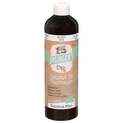 Dr Gingers Healthcare Products Llc Coconut Oil Mouthwash - 12 Oz - Image 2