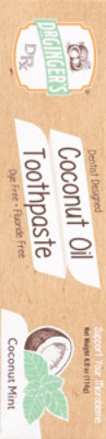 Dr Gingers Healthcare Products Llc Coconut Oil Toothpaste - 4 Oz - Image 4
