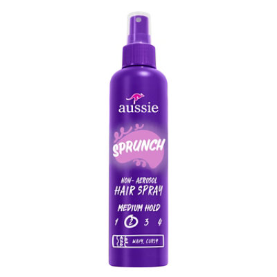 Aussie Sprunch NonAerosol Hair Spray for Curly Hair and Wavy Hair 8.