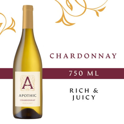 Apothic Chard Wine - 750 Ml - Image 2