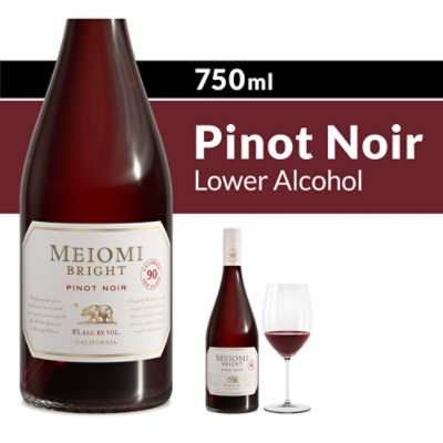 Meiomi Bright Pinot Noir Red Wine - 750 Ml - Image 1