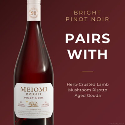 Meiomi Bright Pinot Noir Red Wine - 750 Ml - Image 5