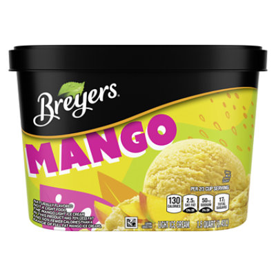 Breyers Mango Ice Cream - 1.5 Quart - Image 1